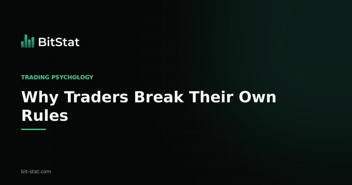 Why Traders Break Their Own Rules