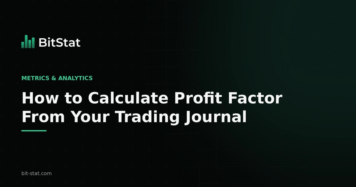 Jak Obliczyć Profit Factor na Podstawie Dziennika Tradingowego