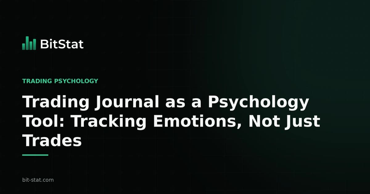 Trading Journal as a Psychology Tool: Tracking Emotions, Not Just Trades