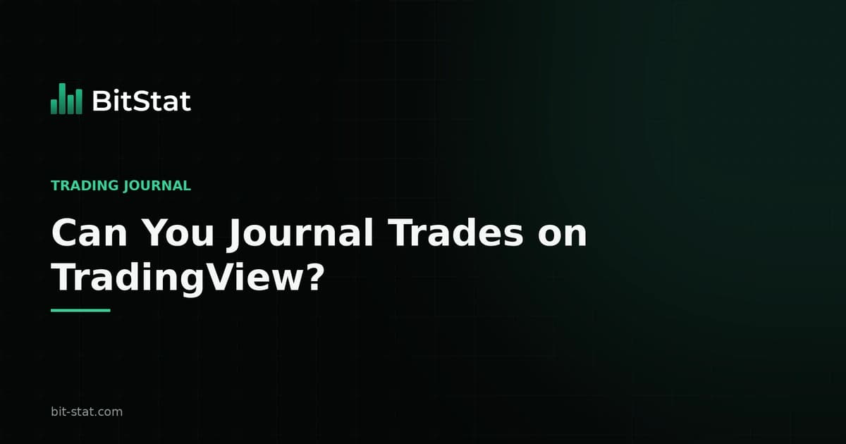 Czy Można Prowadzić Dziennik Transakcji na TradingView?